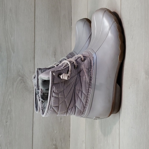 Sperry Womens Seacycled saltwater Duck Rubber Waterproof Boots shoes sz 6M - Picture 3 of 12